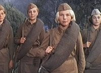 ...А зори здесь тихие 1 серия