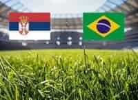 Футбол 2018. Сборная Сербии - сборная Бразилии