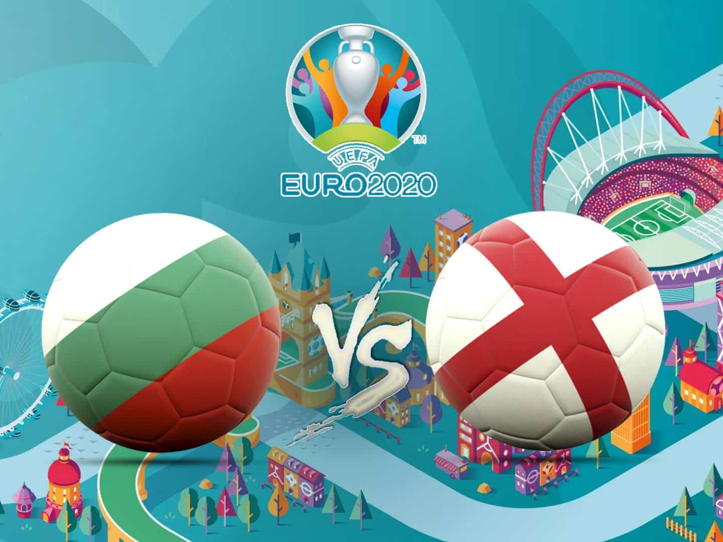 Футбол. Чемпионат Европы-2020. Отборочный турнир. Болгария – Англия