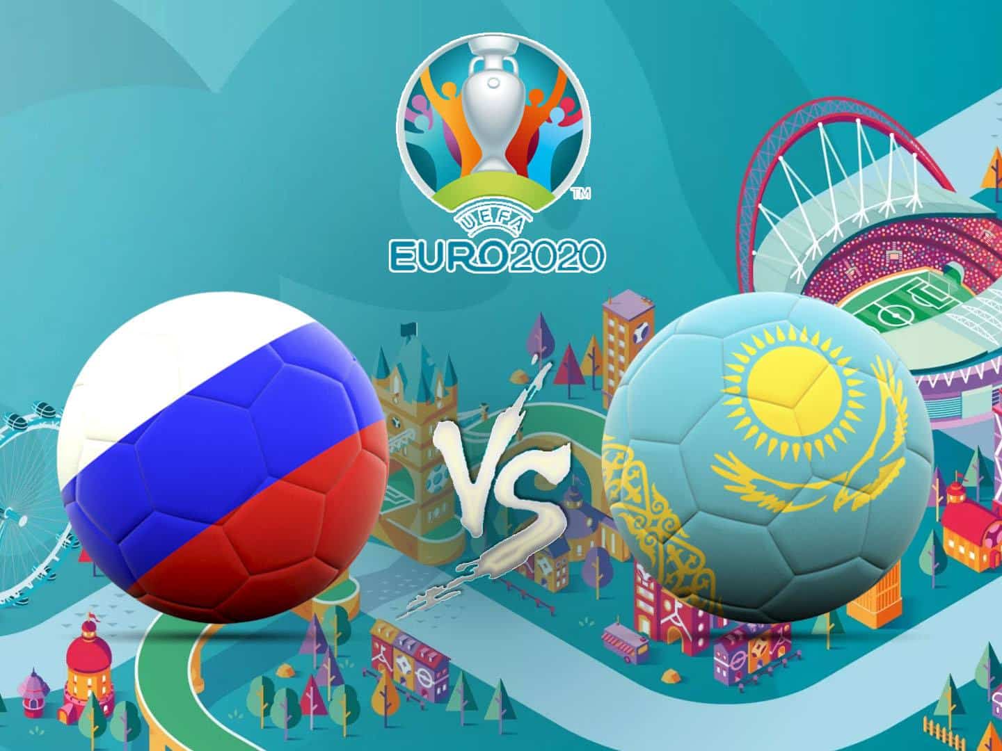 Футбол. Чемпионат Европы-2020. Отборочный турнир. Россия – Казахстан