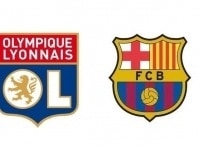Футбол. Лига чемпионов. 1/8 финала Лион Франция - Барселона Испания
