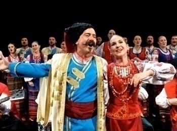 Концерт Государственного академического Кубанского казачьего хора в Государственном Кремлевском дворце