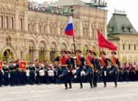 Москва. Красная площадь. Парад, посвященный Дню Победы