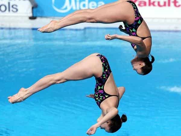 Прыжки в воду. Чемпионат Европы. Вышка. Женщины. Синхронные прыжки. Финал. Прямая трансляция из Украины