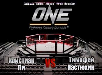 Смешанные единоборства. One FC. Кристиан Ли против Тимофея Настюхина. Трансляция из Сингапура