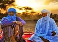 Туареги, воины в дюнах