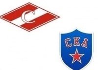 Хоккей. КХЛ. Прямая трансляция Спартак Москва - СКА Санкт-Петербург